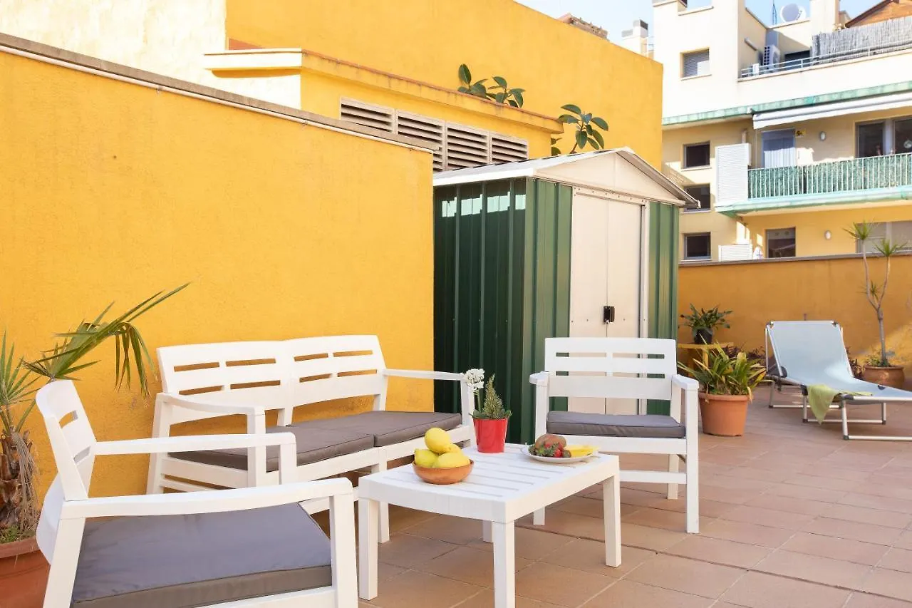 Lets Holidays Terrace Barcelona Apartment