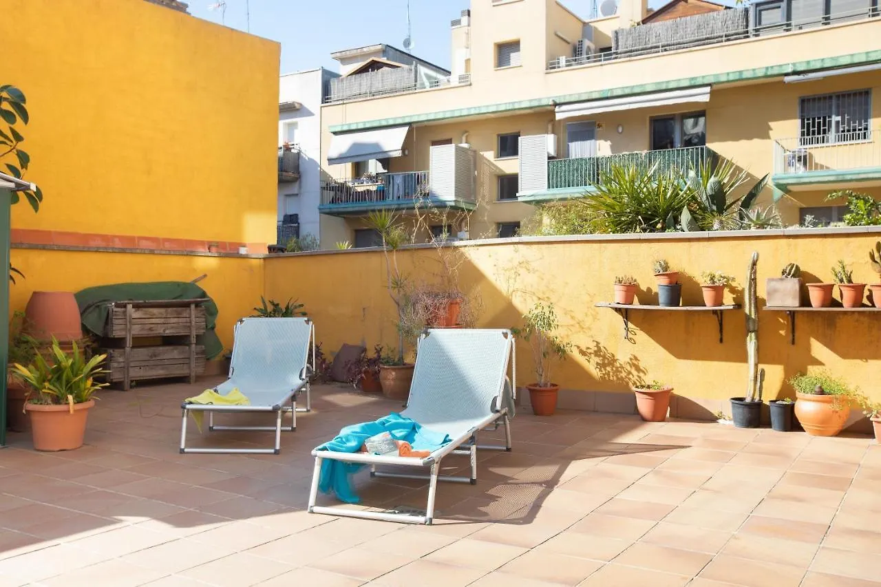 Lets Holidays Terrace Barcelona Spain