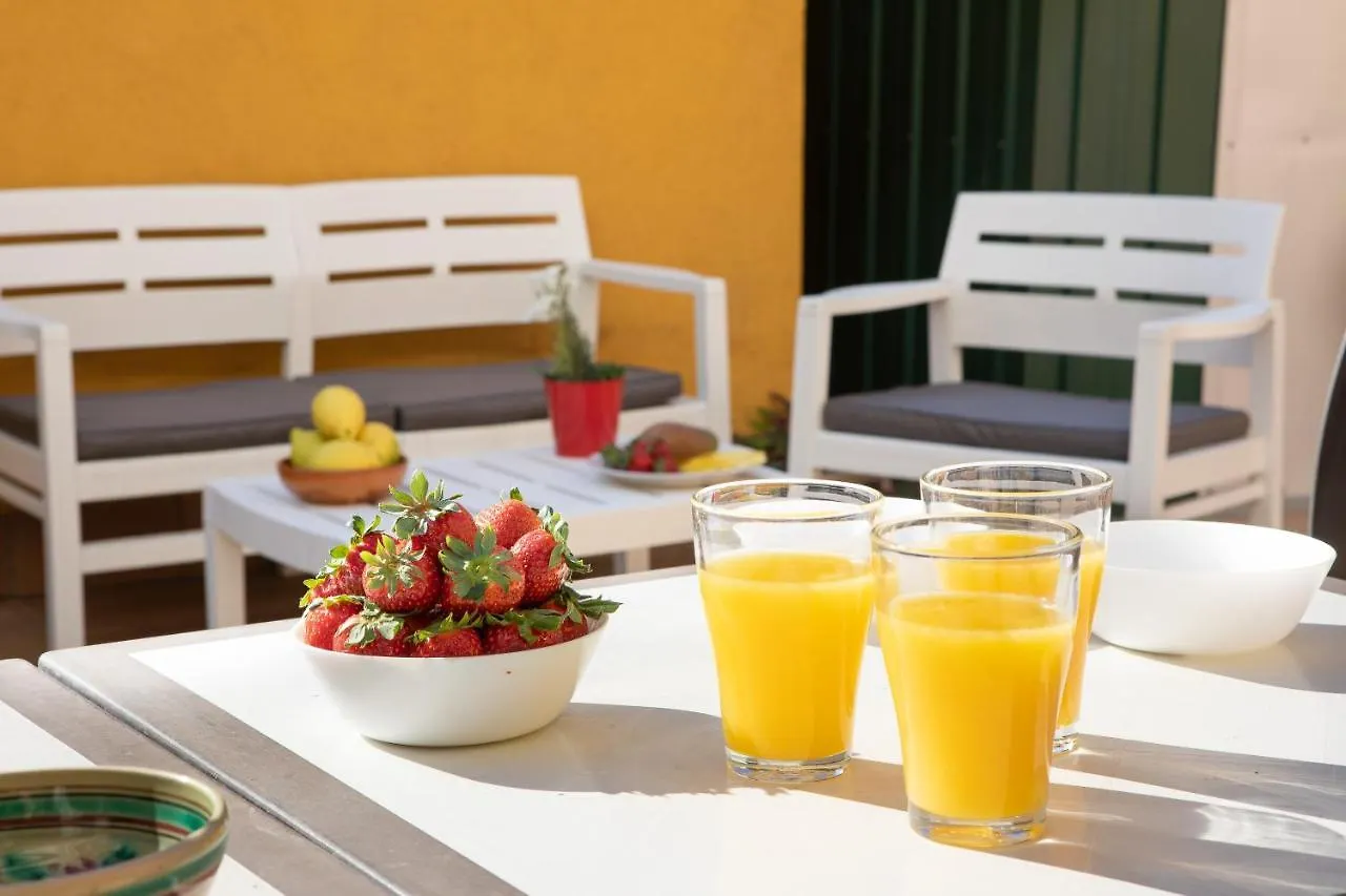Apartment Lets Holidays Terrace Barcelona Spain